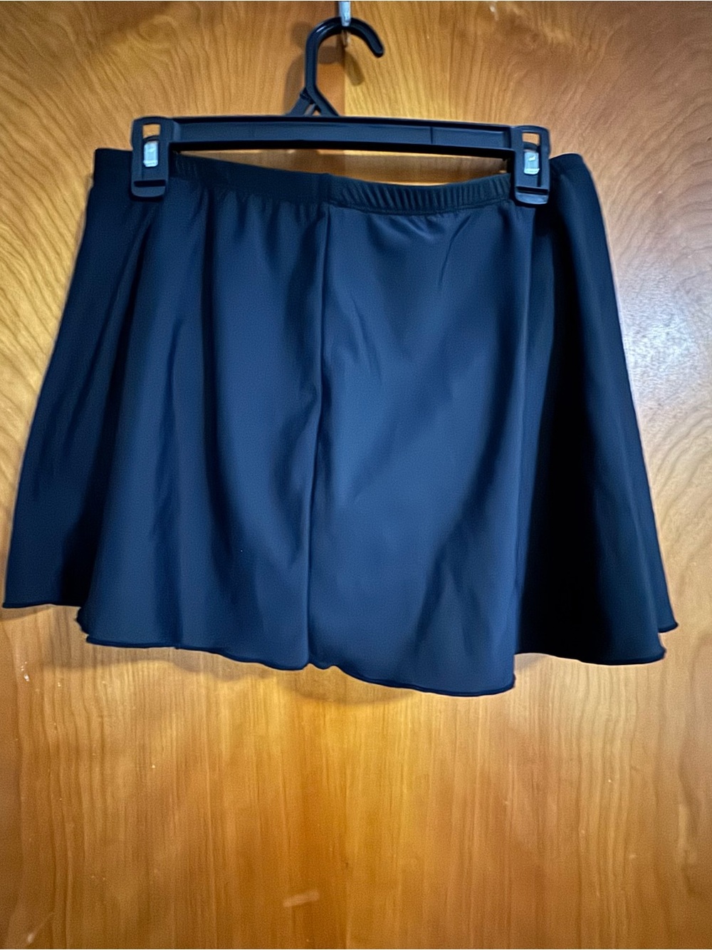 Kirkland Signature Black Women's Skort with Flared A-Line Made for Swimming